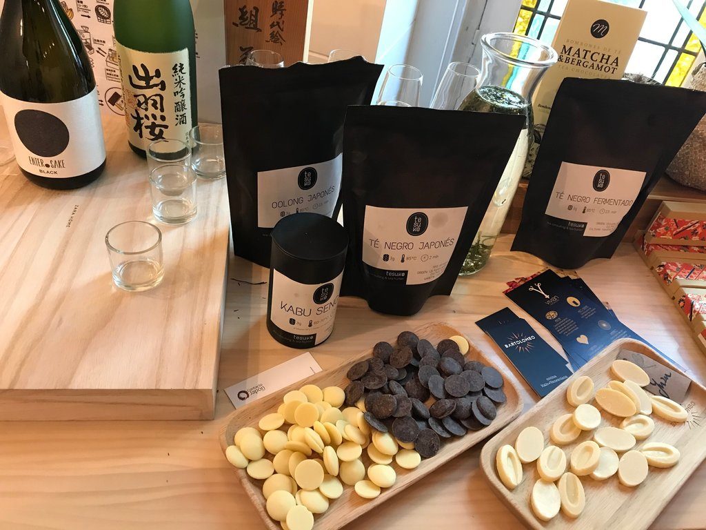 Degustación de chocolates con sabores japoneses